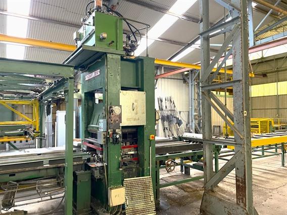 Pinchart Deny punching press + Lisse CBC 1250 x 8 mm  