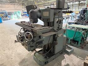 Dufour X: 1100 - Y: 450 - Z: 550 mm, Konvansiyonel ve CNC üniversal freze makineleri