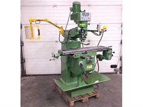Holke F-10-V X: 815 - Y: 400 - Z: 420 mm, Konvansiyonel ve CNC üniversal freze makineleri