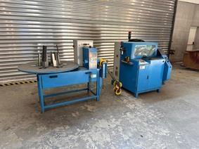 Clavel TA177 automatic cutting of metal reinforced hoses, Scieuses circulaires a froid, tronconneuses a meule